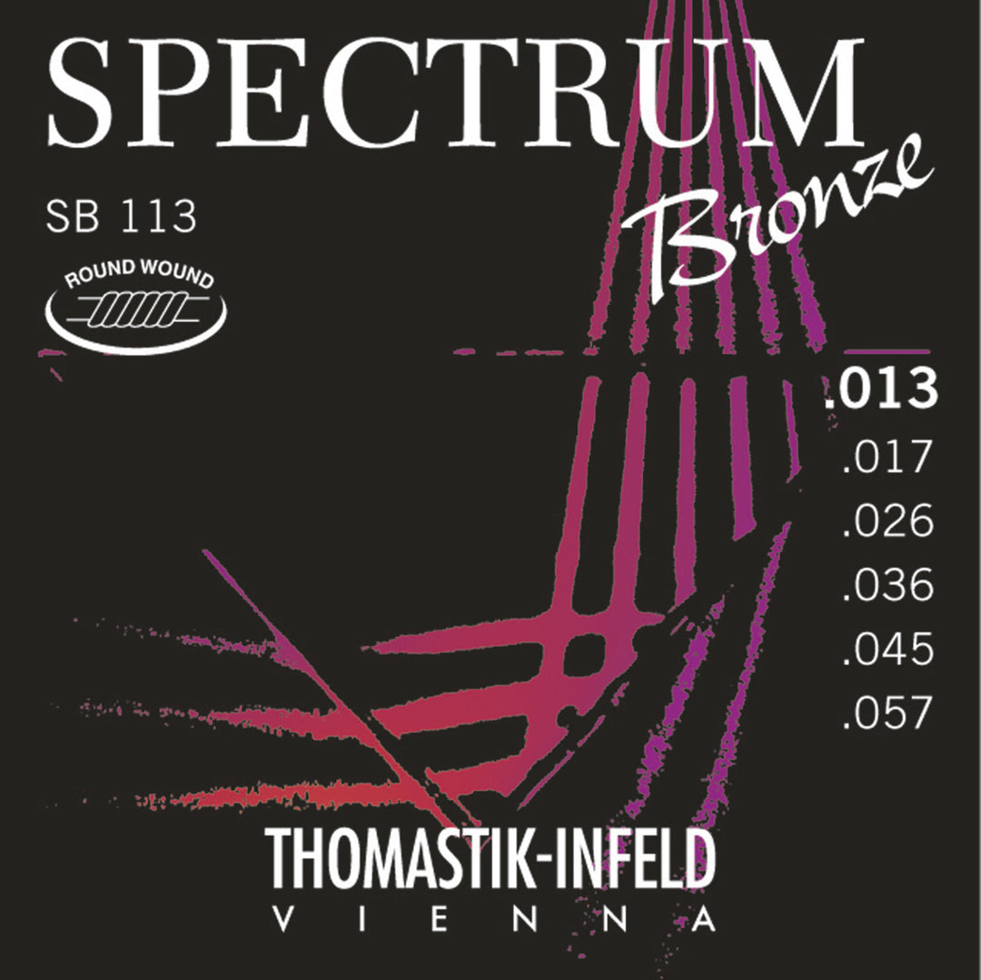 Thomastik-Infeld strängar för akustiska Gitarrer Spectrum Bronze Series - set (SB 113)