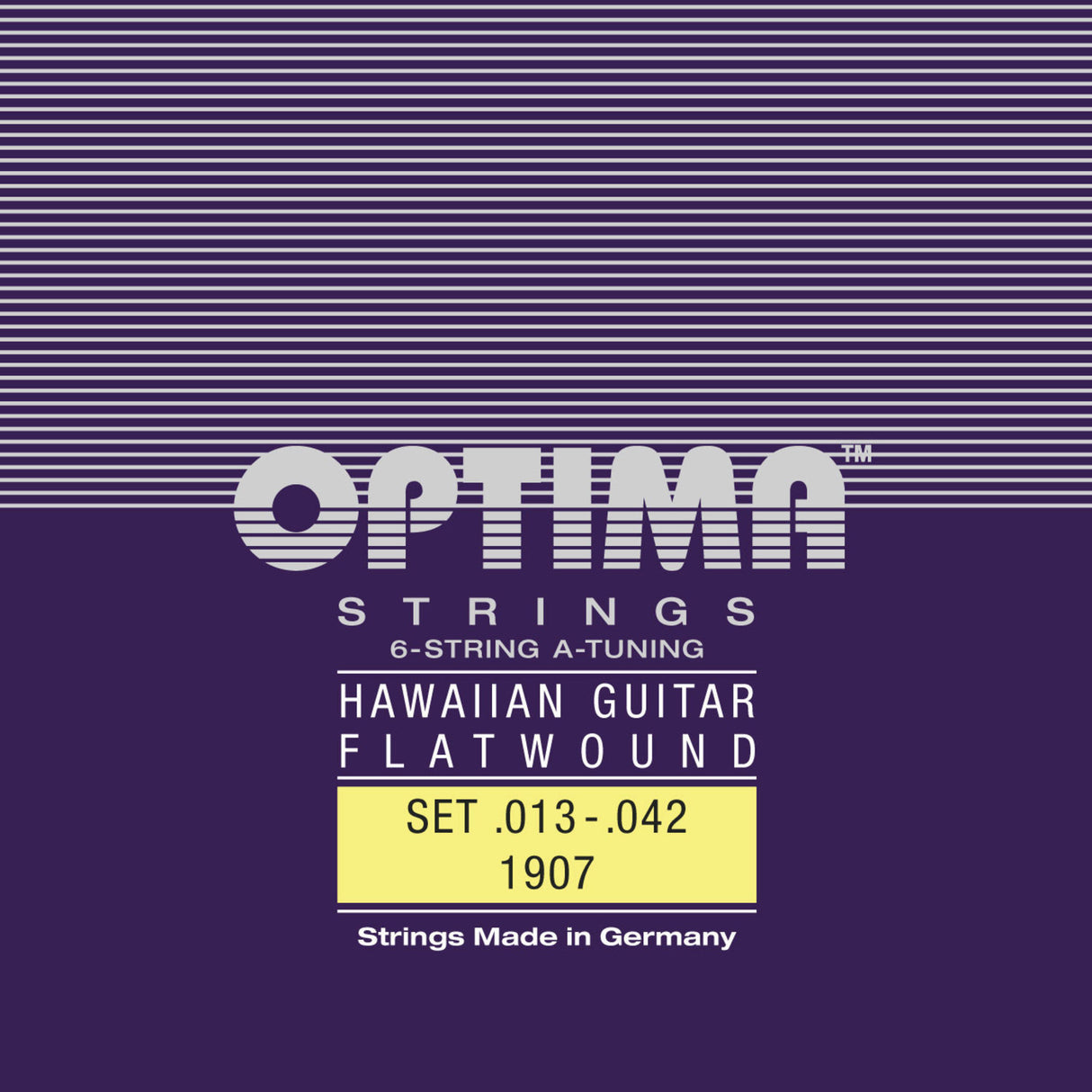 Optima Hawaii Gitarrer-strängar Lap Steel - set (1907)