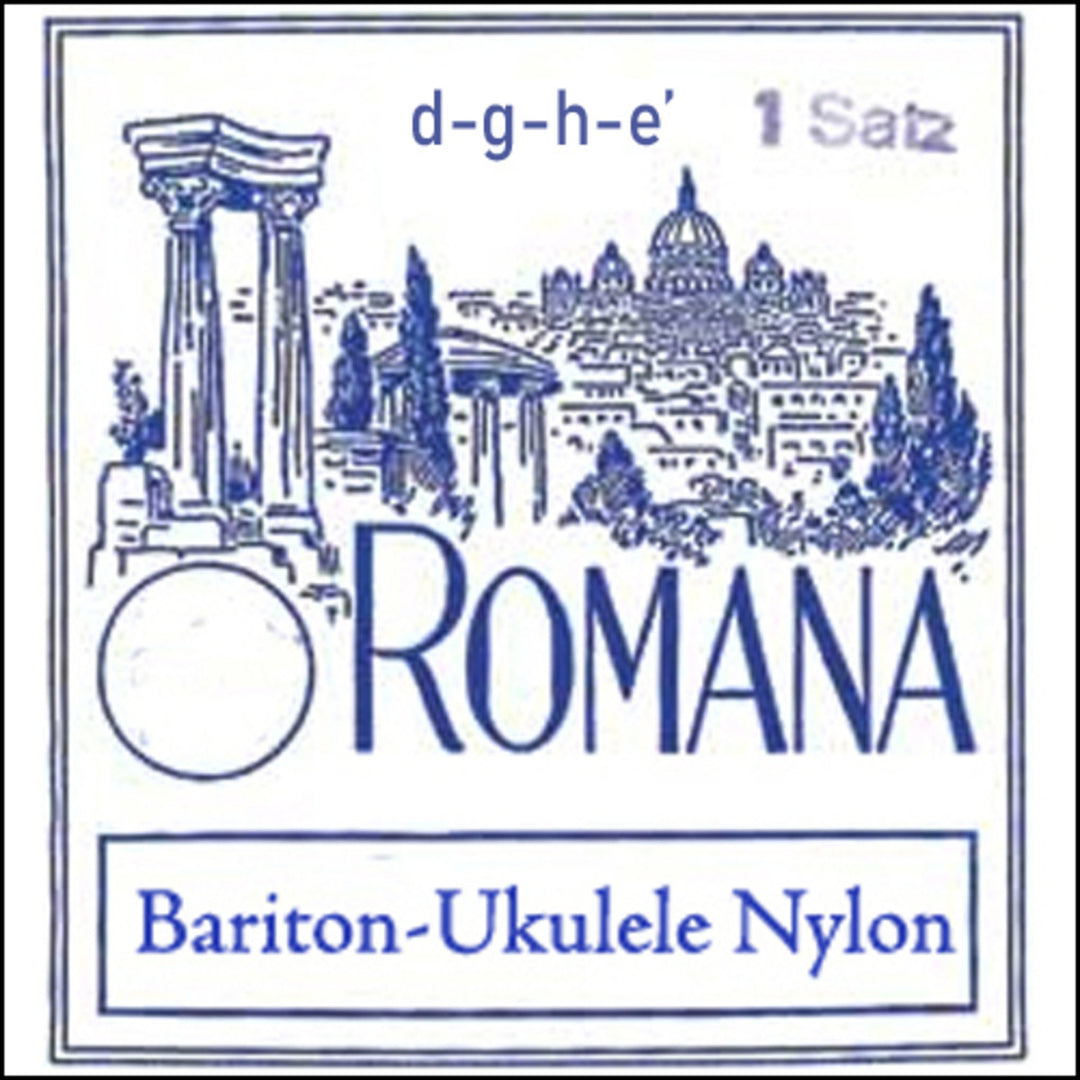 Romana strängar för ukulele Baritone Ukulele Nylon - Set