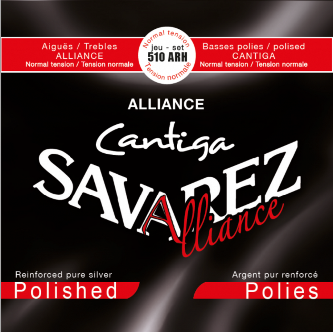 Savarez strängar för klassisk gitarr Alliance Cantiga - E6w polerad (516RH5)