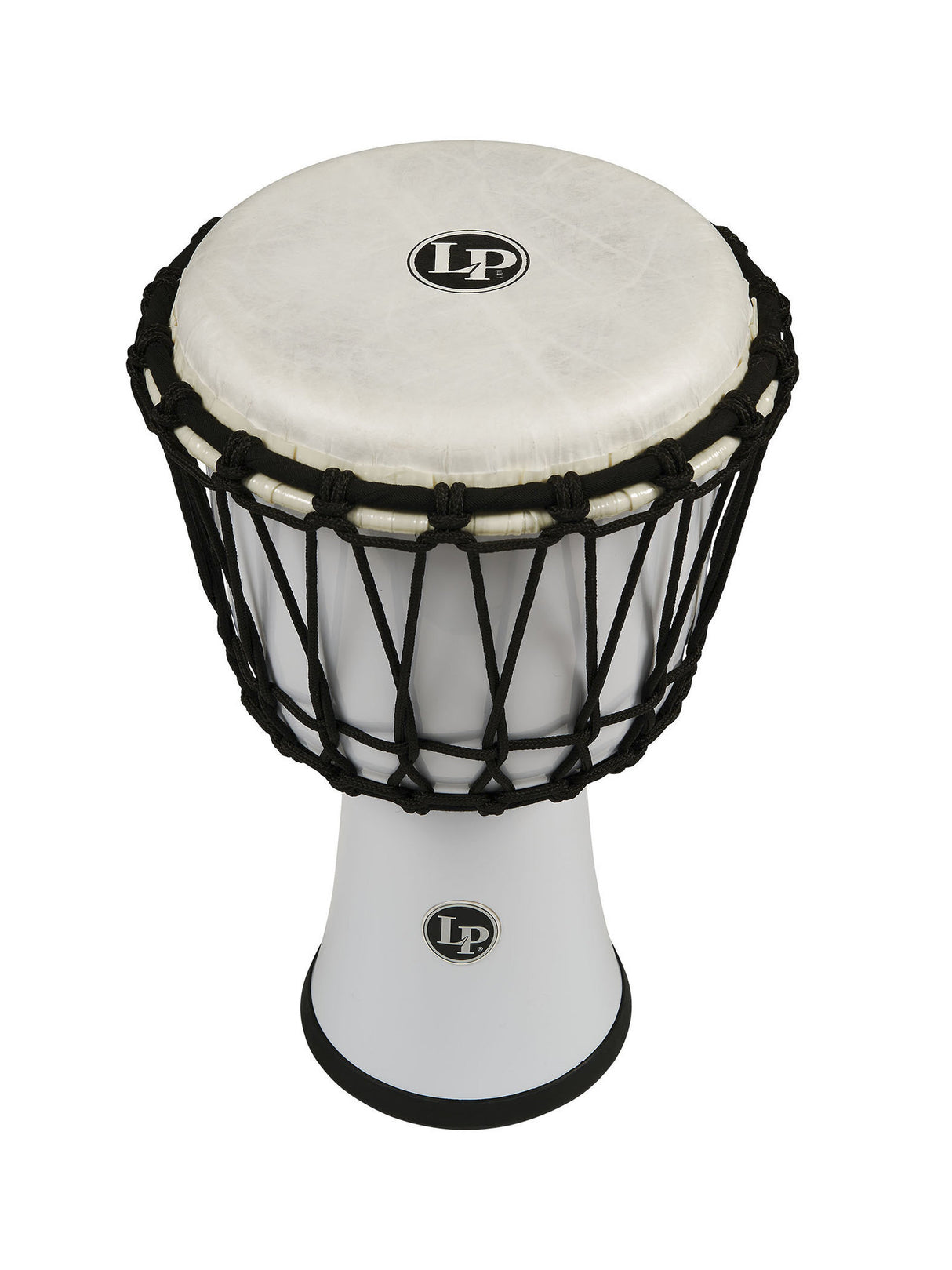 Latin Percussion Djembe World 7-inch repstämd Circle - Vit (LP1607WH)