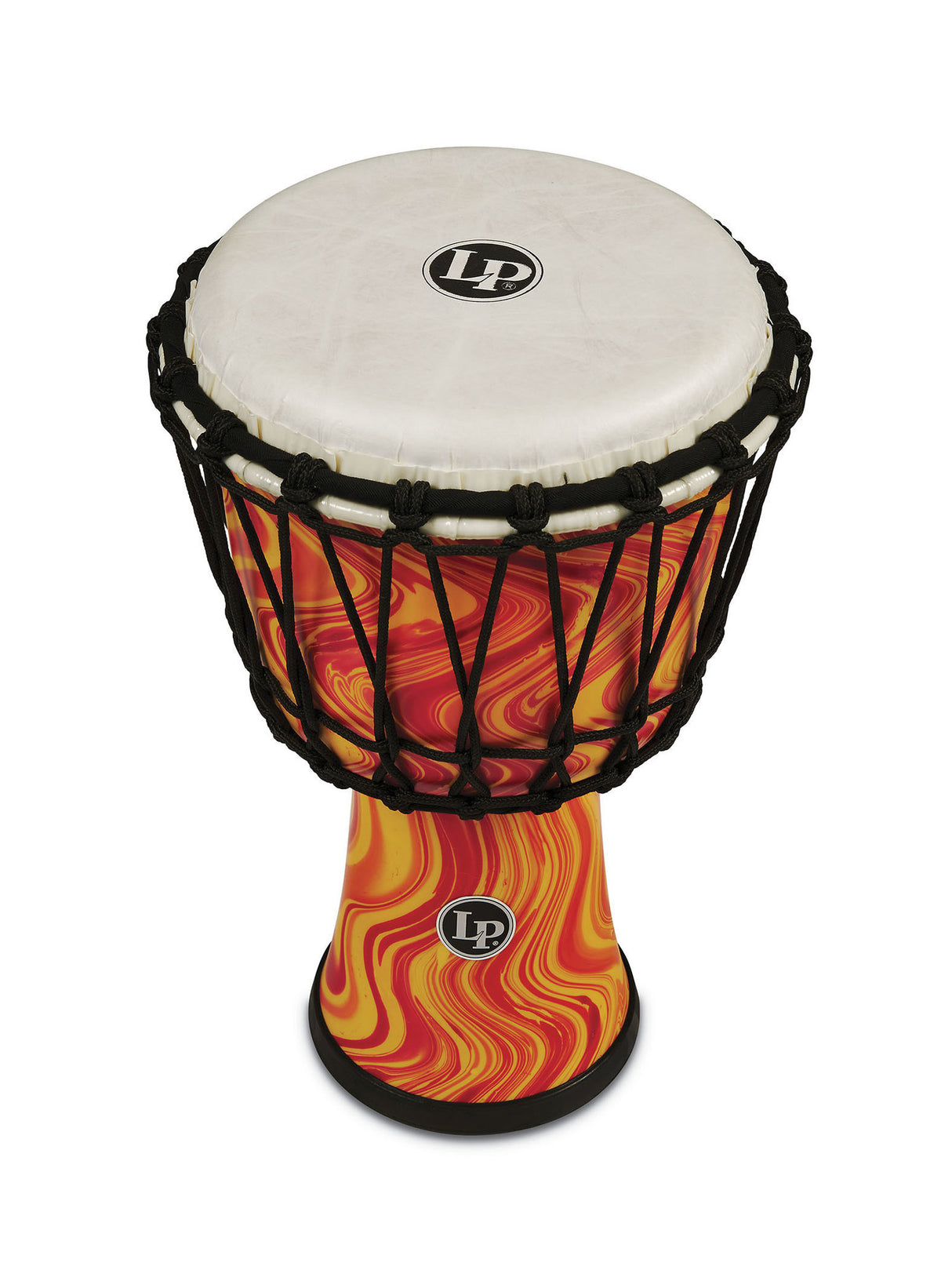 Latin Percussion Djembe - Orange Marble (LP1607OM)