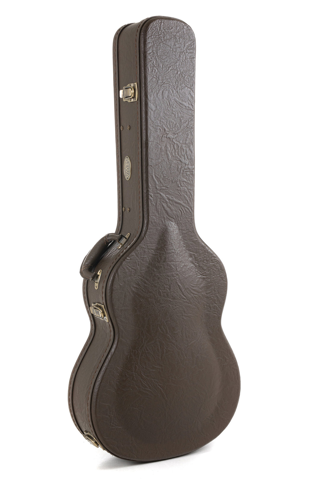 GEWA case med välvt lock Prestige brun - klassiskt gitarrcase för Gitarrer