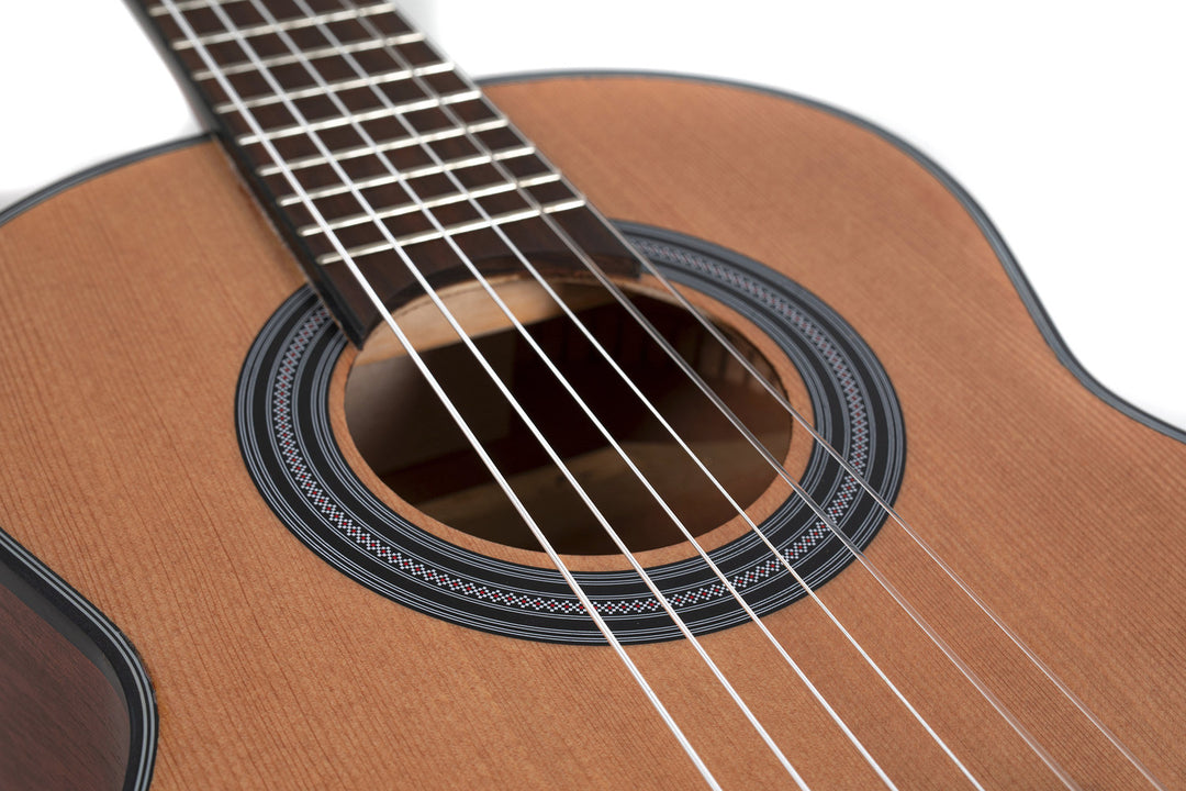 GEWA klassisk gitarr Student Cedar - 1/4-storlek natur