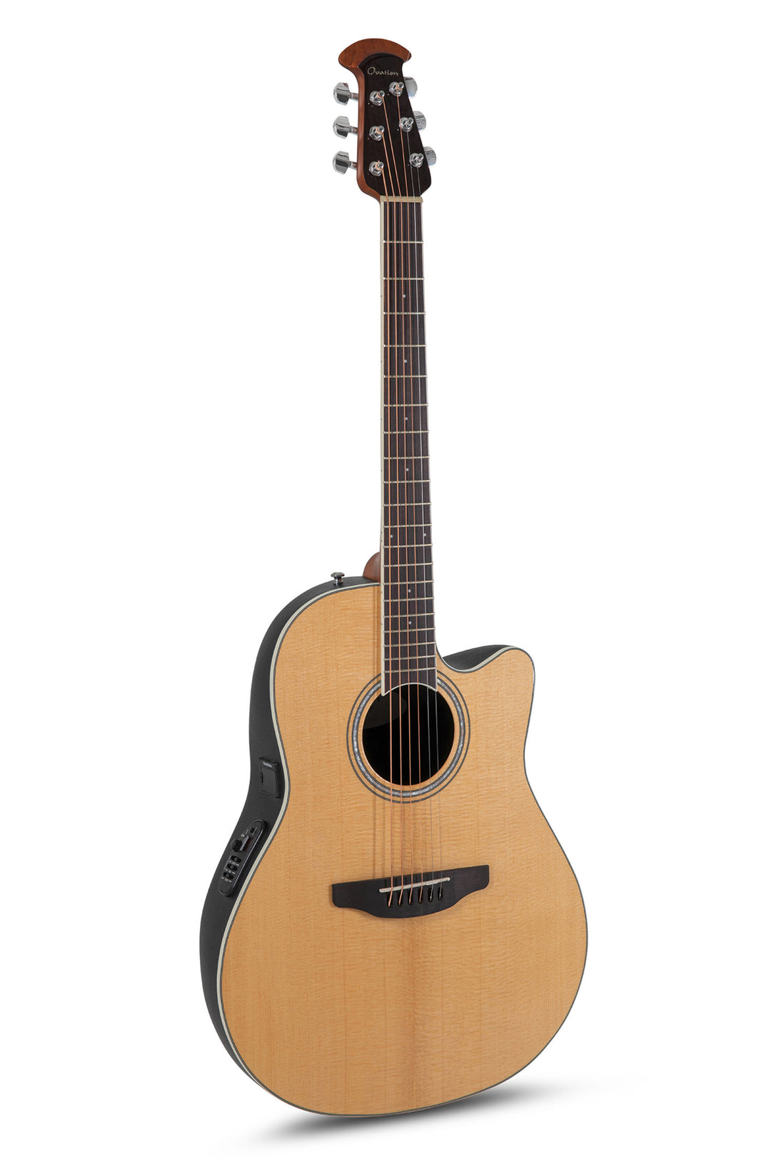 Ovation E-akustisk Gitarrer Celebrity CS Standard Mid Cutaway - Natural (CS24-4-G)