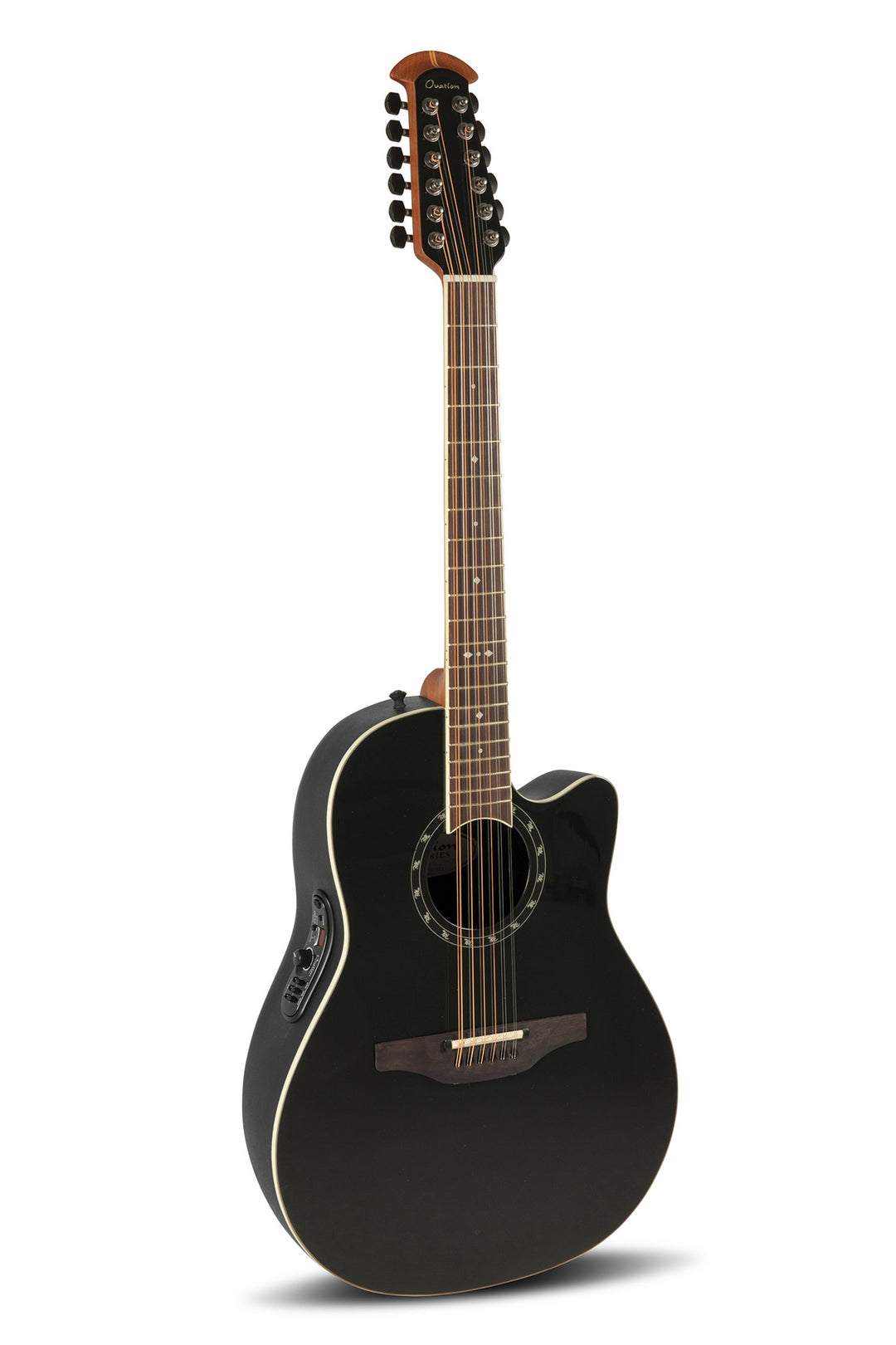 Ovation E-Acoustic Gitarrer Standard Balladeer Deep Contour Cutaway 12-string - Svart (2751AX-5-G)