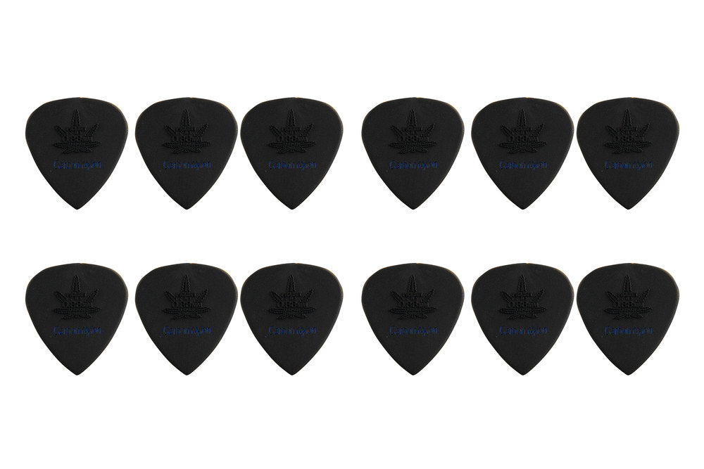 Pick Boy Carbon Nylon plektrum, Standard, 0,88 mm medium, 12 st.