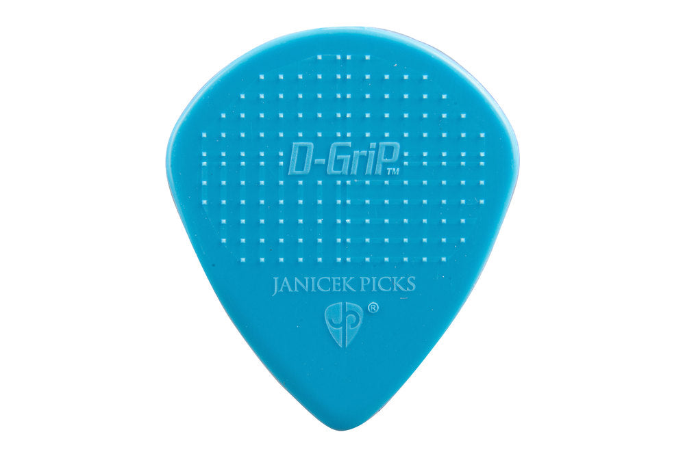 D-Grip Janicek Jazz A-plektrum, 1,00 mm, himmelsblå, 6 st.