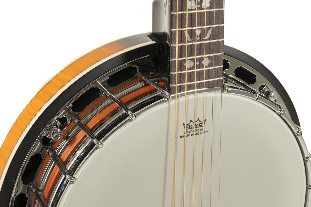 GEWA Banjo Premium - 6-strängad (med fodral)