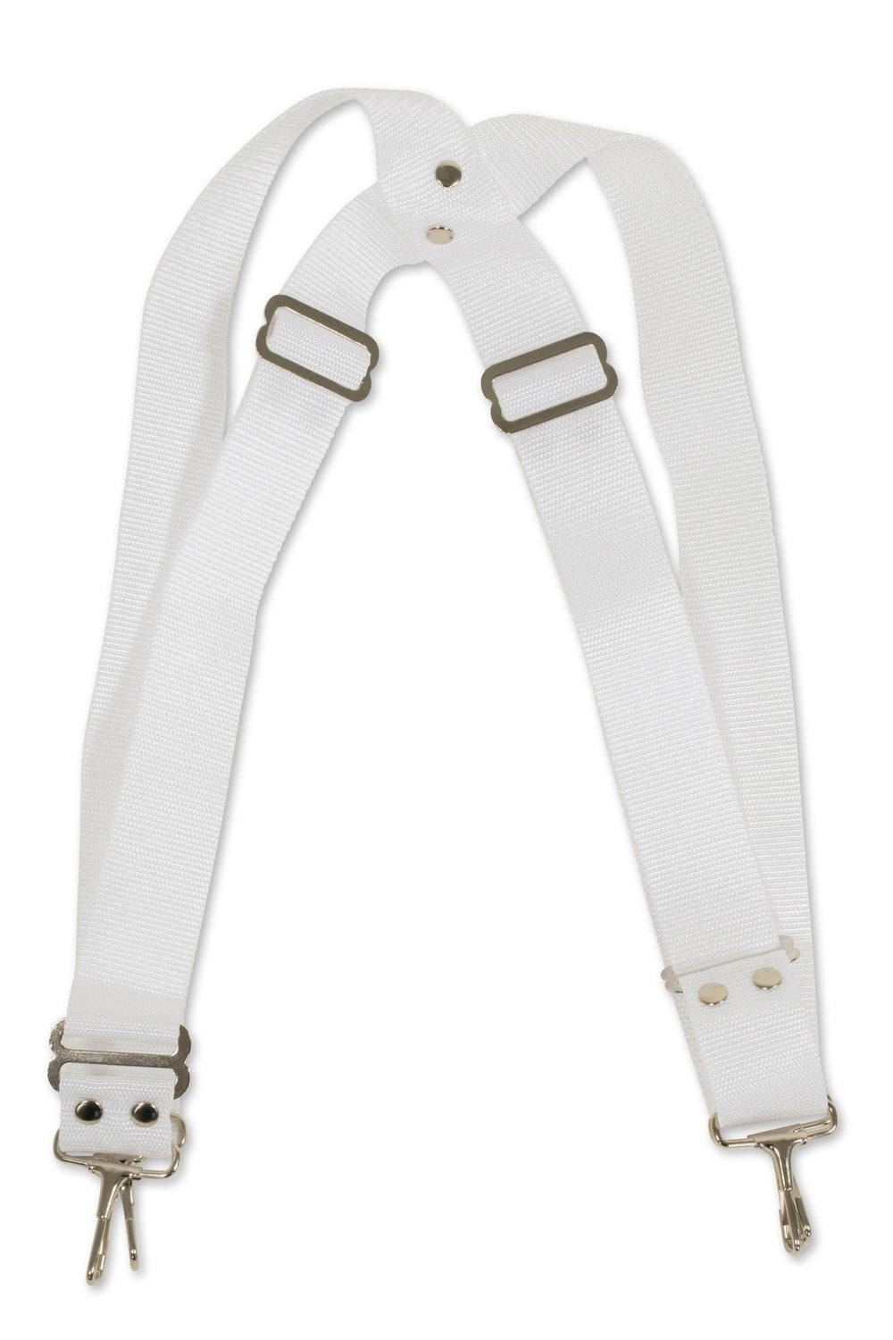 Basix bärrem till bastrumma, 5 cm bred, vit nylon