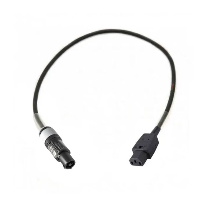 Adapter Powercon grå - IEC Hon 3P, 5 meter