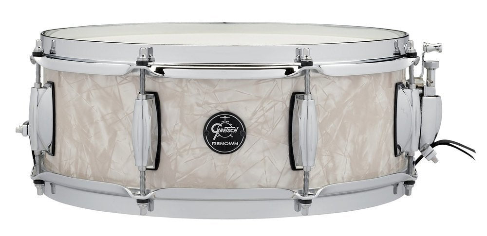 Gretsch Renown Maple virveltrumma 14" x 5,5", Vintage Pearl
