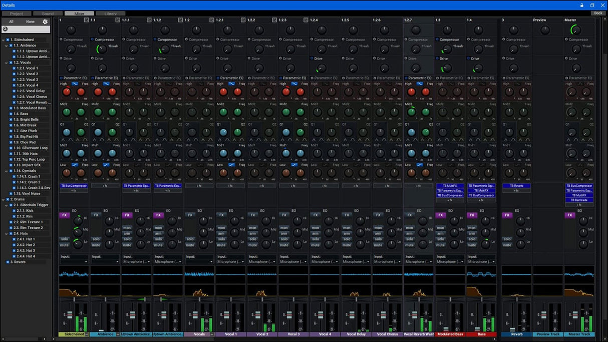 Mixcraft 9 Inspelningsstudio