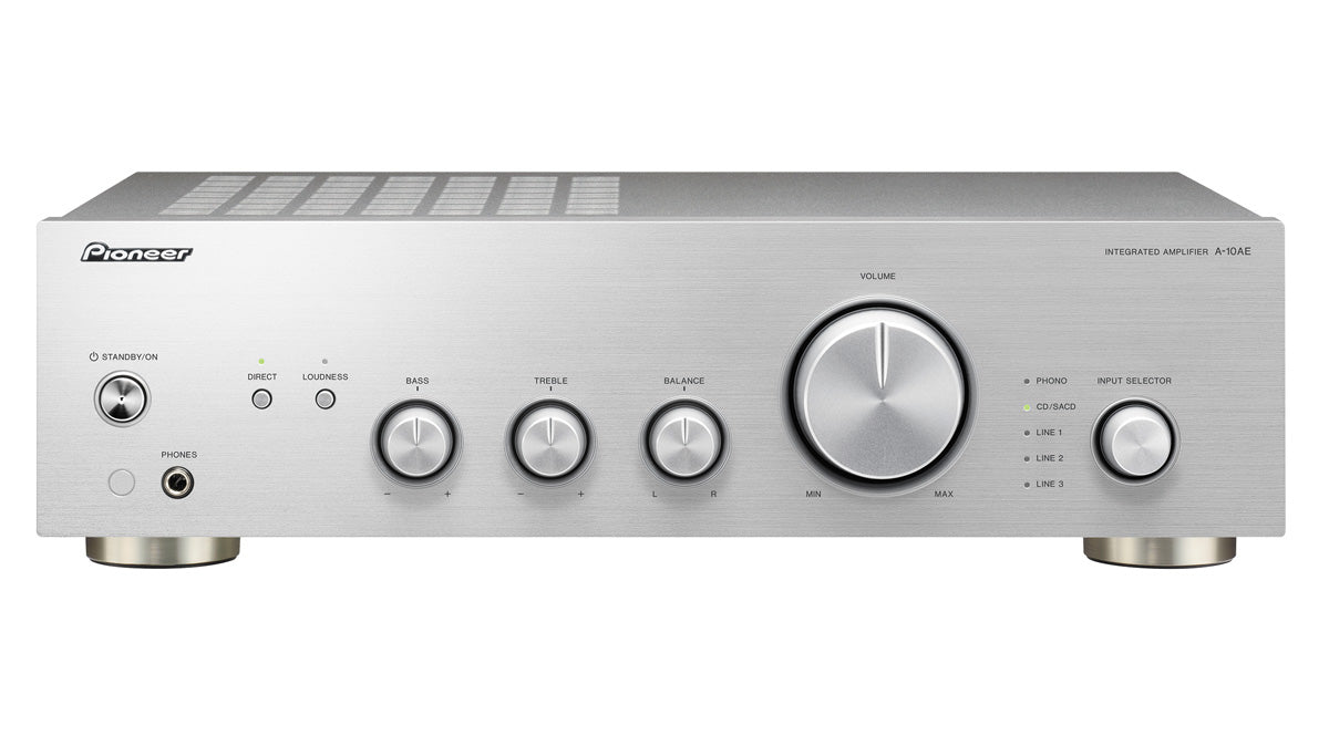 Pioneer A-10AE HI-FI-förstärkare (svart, 2x50W)
