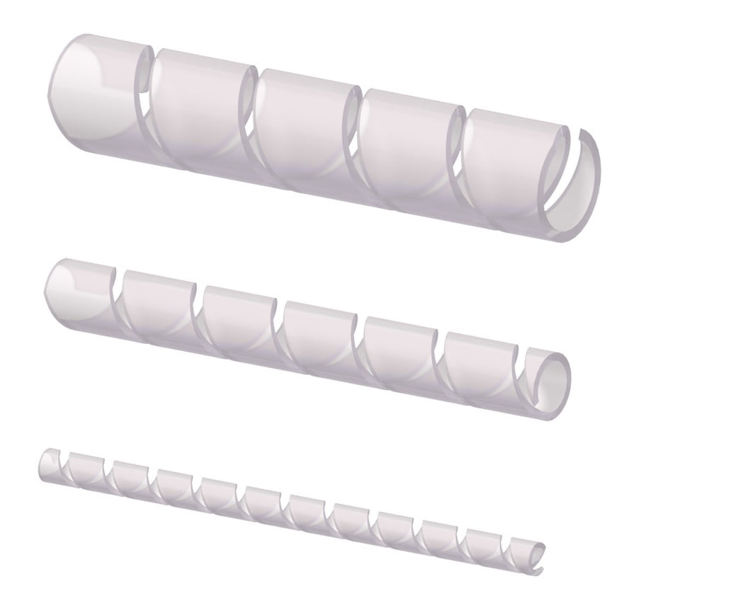 ProCab kabelsamlar spiral Sort Ø=12mm 10 m