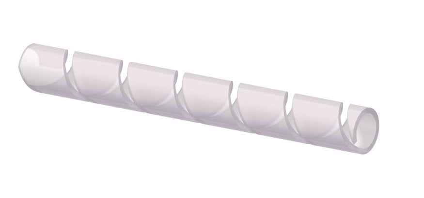 ProCab kabelsamlare spiral transparent Ø=12mm 10 m
