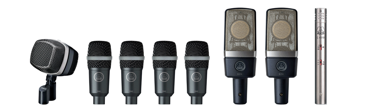 AKG trumset Premium trummikrofonpaket