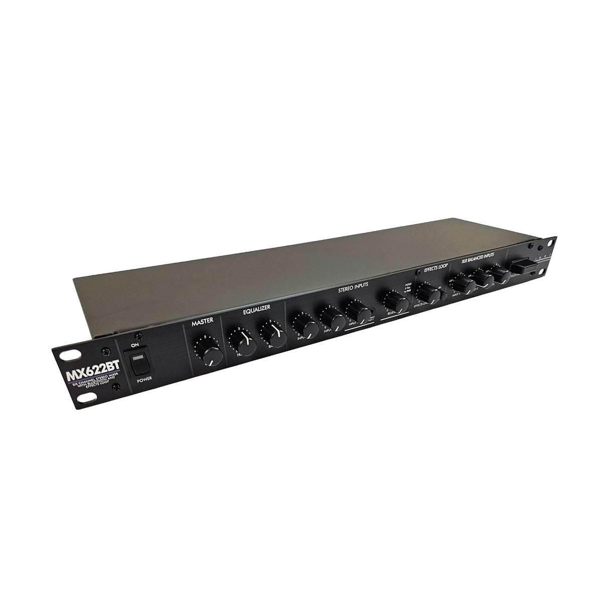 ART installationsmixer 6 kanaler Stereo med EQ og Bluetooth 5.0 (ART-MX622BT)