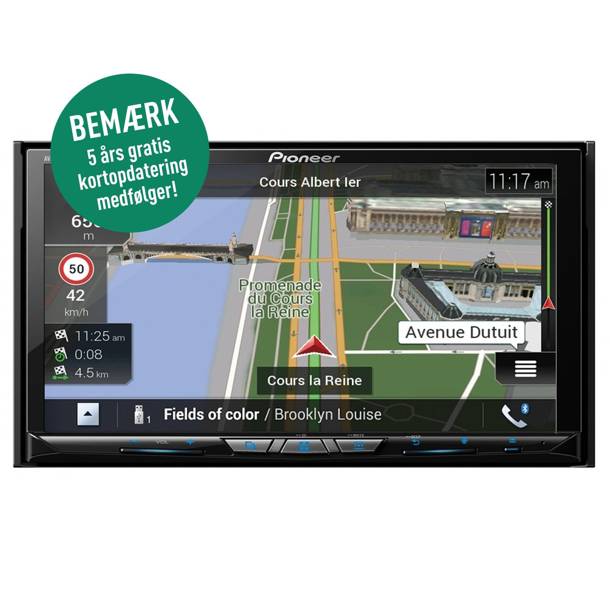 Pioneer AVIC-Z830DAB-C Camper Navigation, Bluetooth , trådlös Apple CarPlay