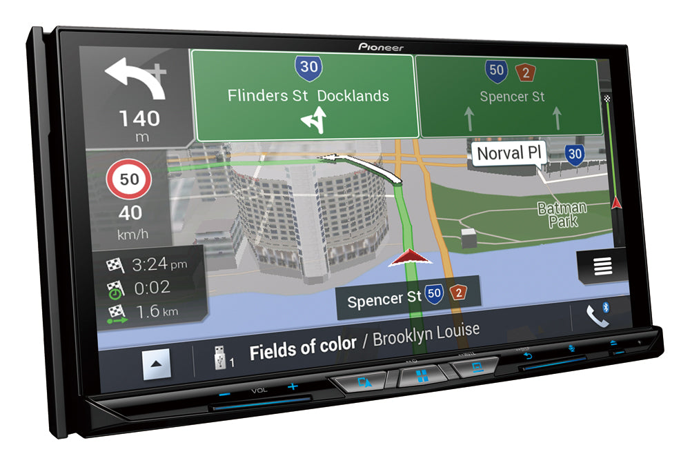 Pioneer AVIC-Z930DAB GPS-navigering, trådlös Apple CarPlay och Bluetooth
