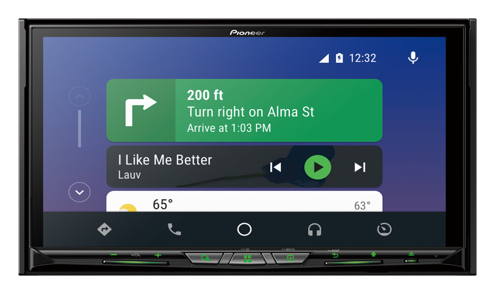 Pioneer AVIC-Z930DAB GPS-navigering, trådlös Apple CarPlay och Bluetooth