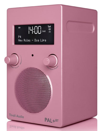 Tivoli Audio PAL+DAB+ Bluetooth högtalare (rosa)