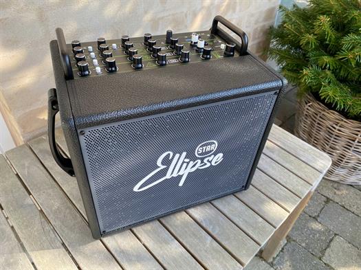 Ellipse 240W batteridriven förstärkare och väska - Q2 svart