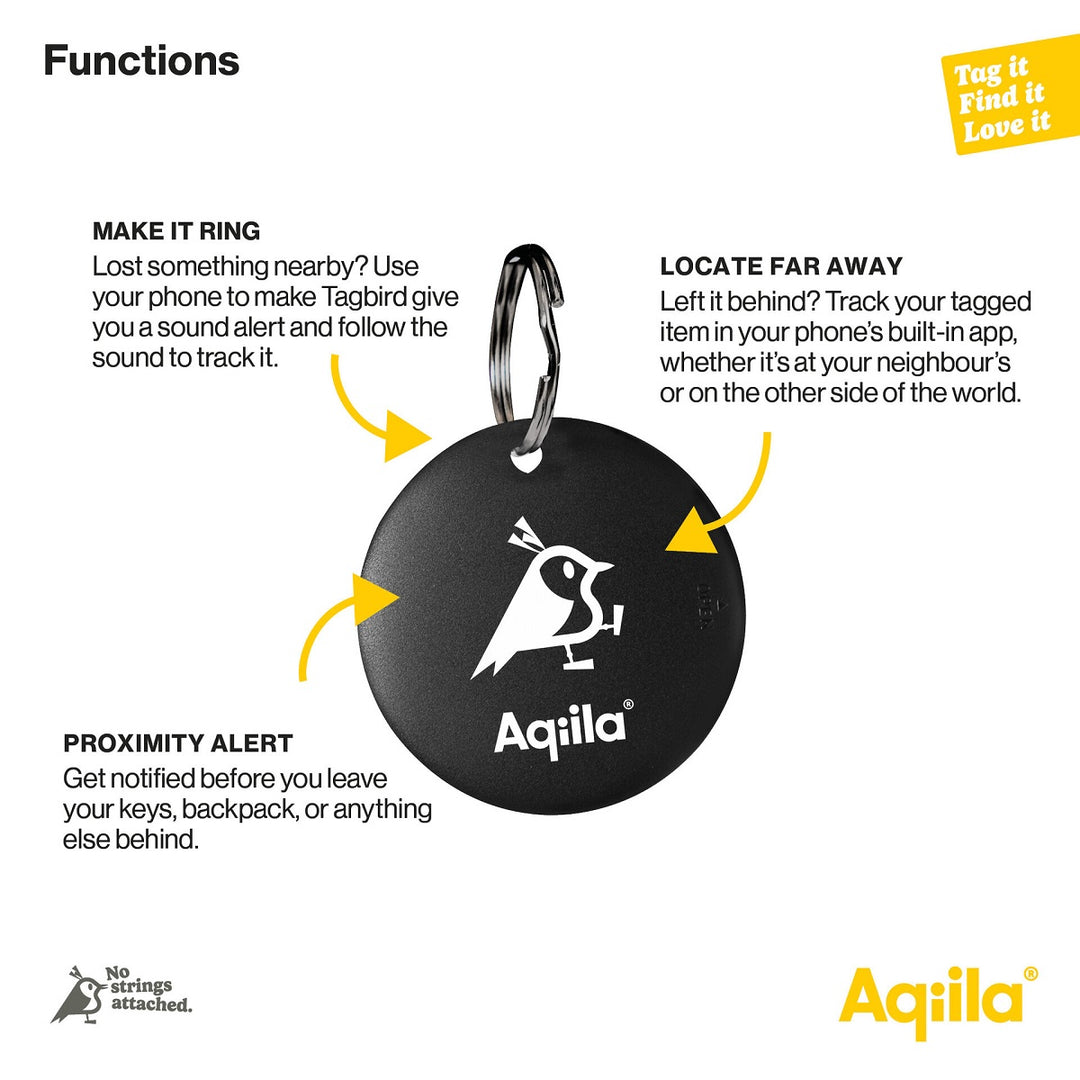 Aqiila Tagbird 4-pack