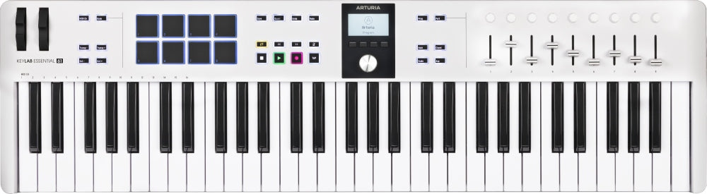 Arturia KeyLab Essential MK3-61 MIDI- Keyboard (vit)