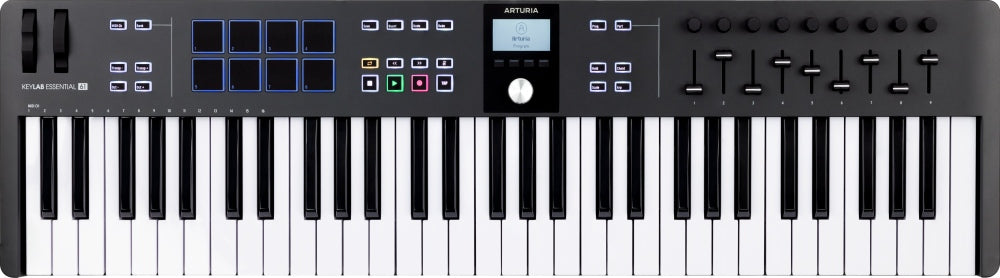 Arturia KeyLab Essential MK3-61 MIDI Keyboard (svart)