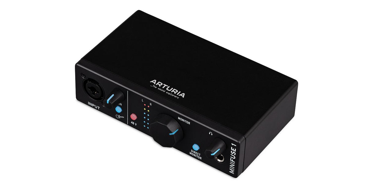 Arturia Minifuse 1 ljudkort (svart)