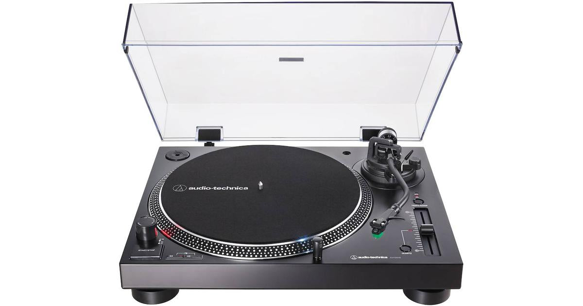 Audio-Technica AT-LP120XUSB-BK skivspelare (svart)