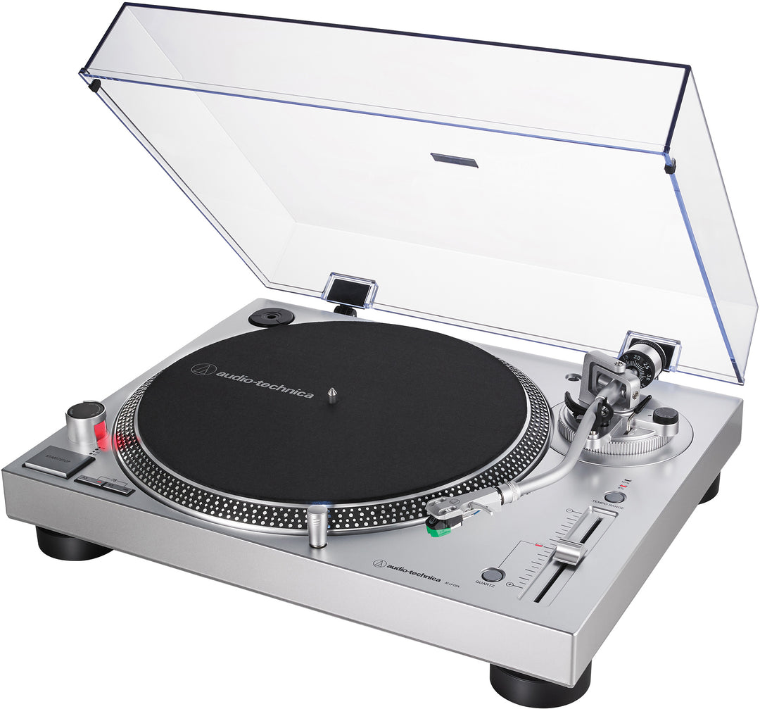 Audio-Technica AT-LP120XUSB-SV skivspelare (silver)