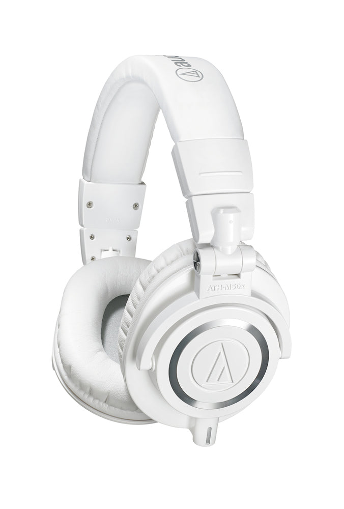 Audio-Technica ATH-M50XWH hörlurar (vit)