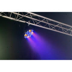 Big PAR 16x4W RGBW + 4x 30W Amber