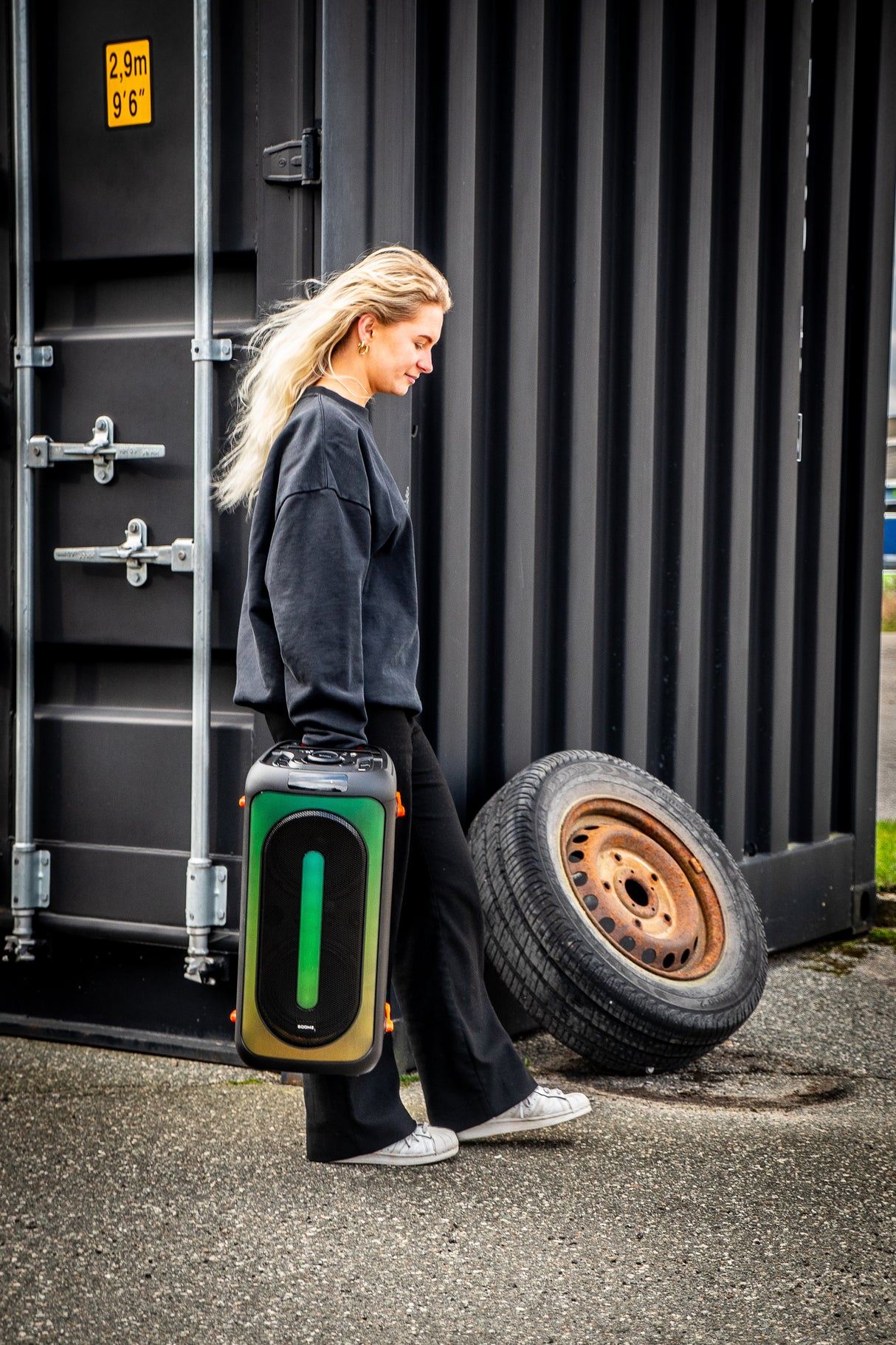 BOOMZ Banger Party högtalare med ljus