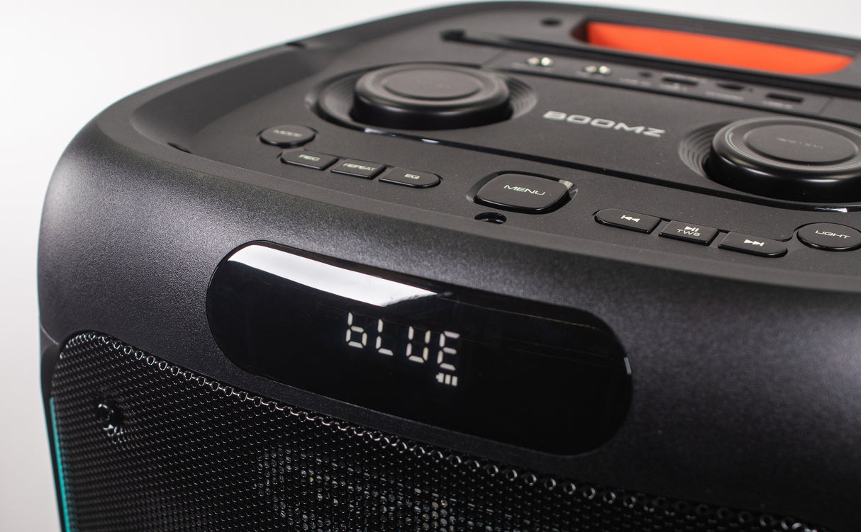 BOOMZ Raver Party högtalare med ljus