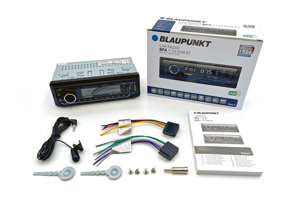 Blaupunkt BPA 1124 Bilradio med DAB+ och Bluetooth