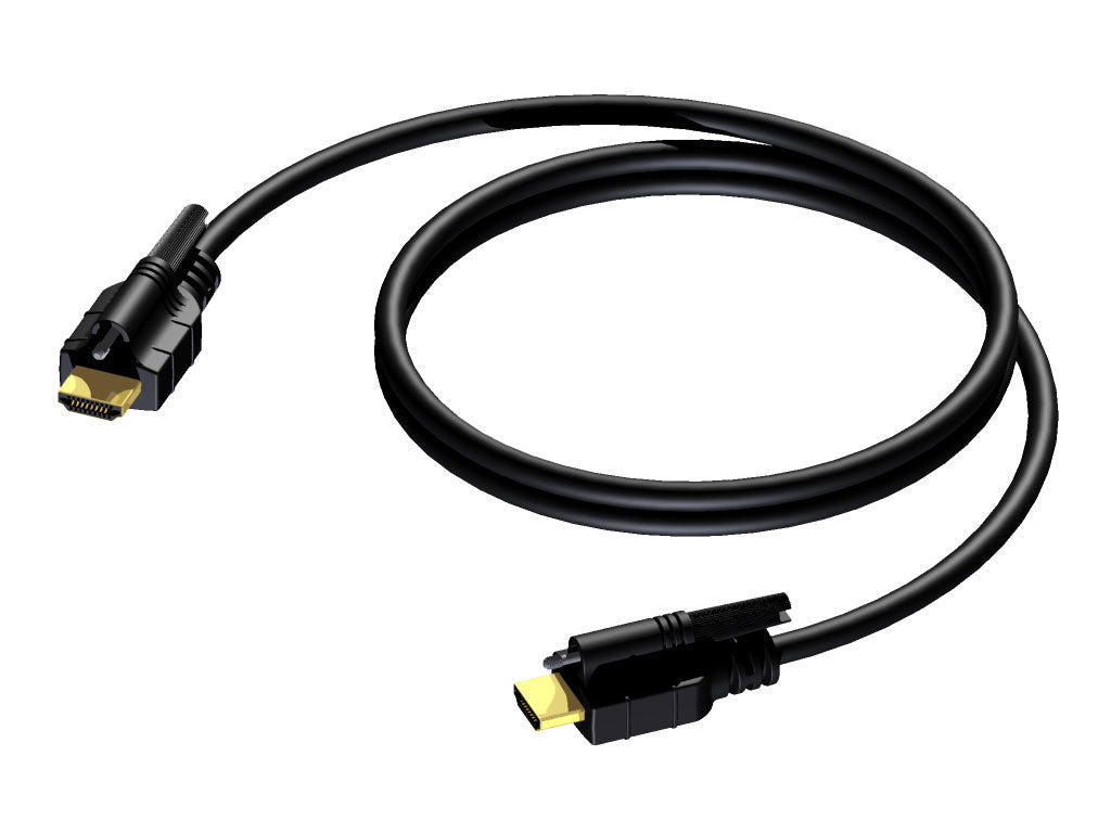 ProCab HDMI > HDMI Digital Video kabel dobbelt lås 2 m