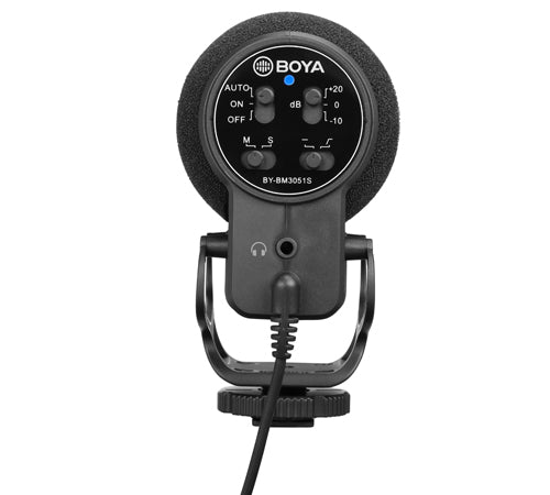 Boya BM3051S Stereo VideoMikrofon för kamera