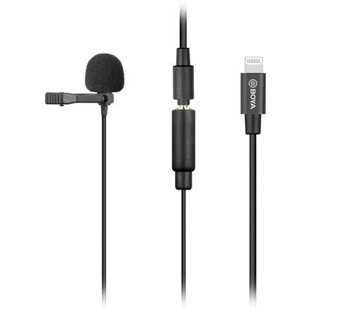 Boya M2 Klipsmikrofon till iPhone/iPad