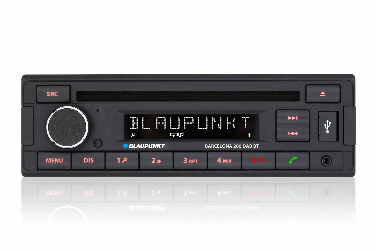 Blaupunkt Barcelona 200 Bilradio med FM, DAB+ och Bluetooth