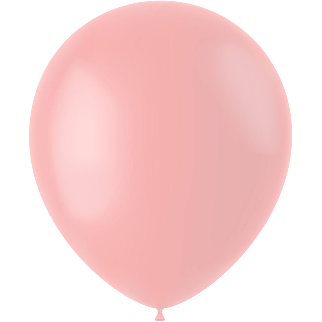 Ballonger 50 st. (Matt pulverrosa, 33 cm)