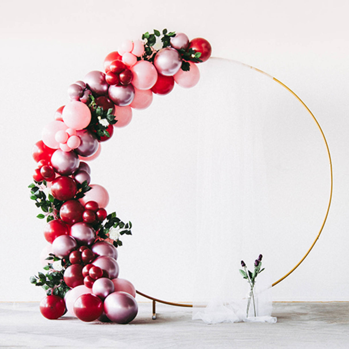 Ballonger 50 st. (Matt pulverrosa, 33 cm)