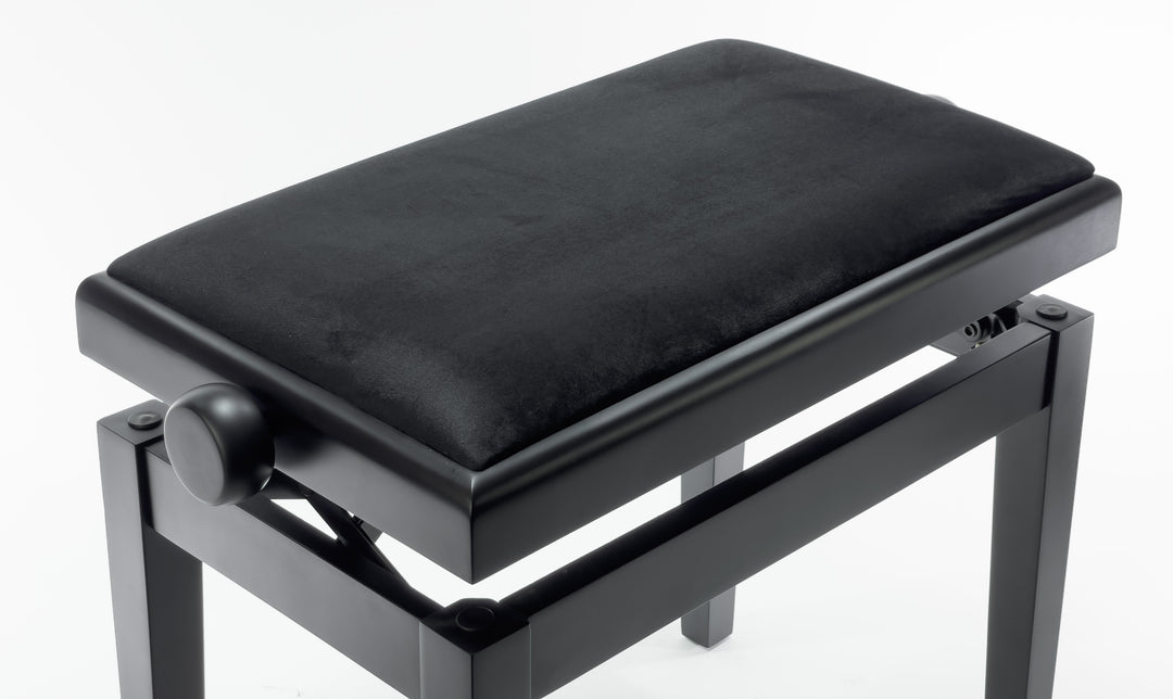 Grooveland KB200 Pianobänk (Matt Svart)
