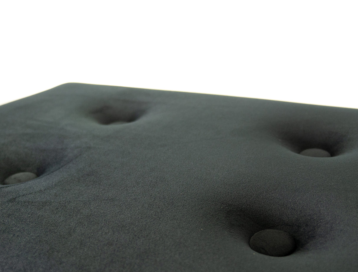 Dubbel Pianopall Deluxe (Mattsvart) BandMate PB200D