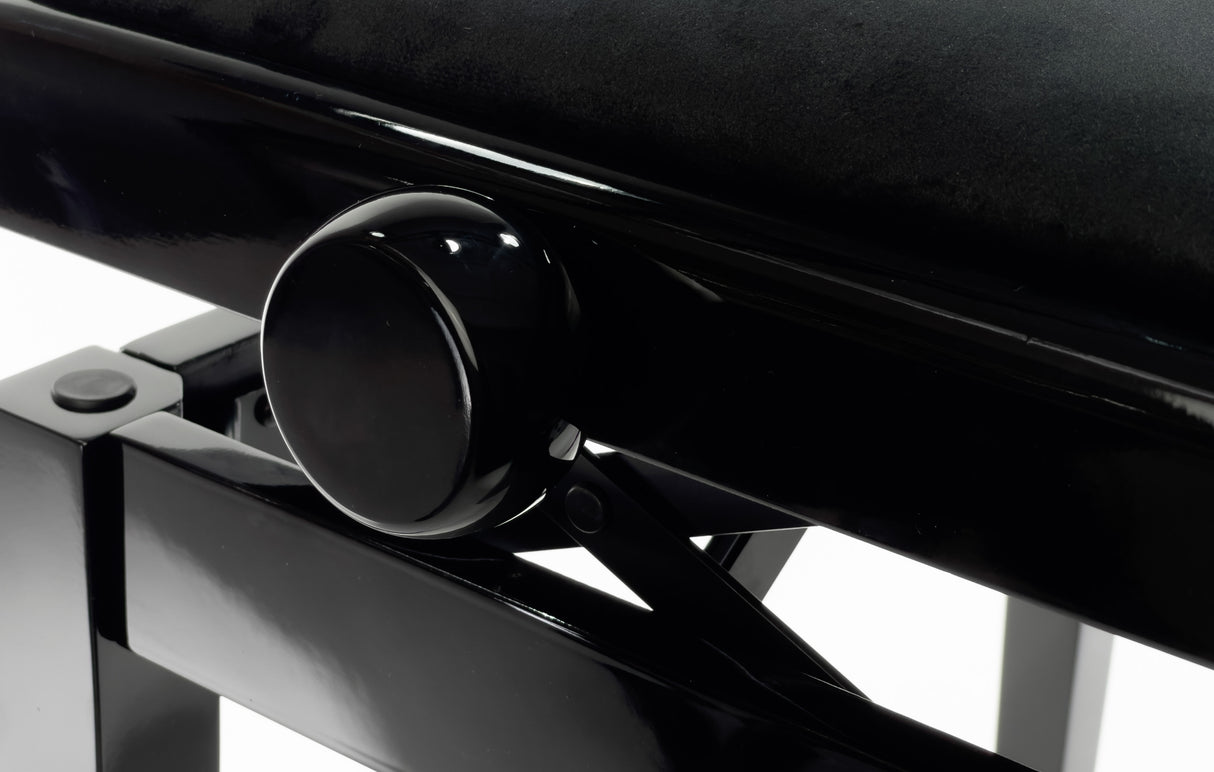 Grooveland KB200 Pianobänk (Svart Högglans)