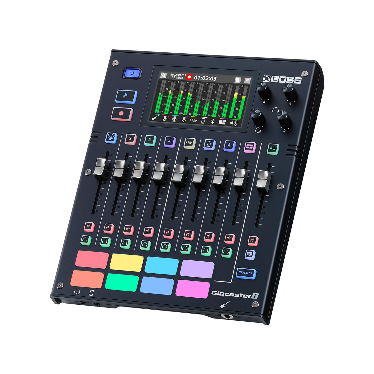 Boss Gigcaster 8 Streaming Mixer Starter Pack