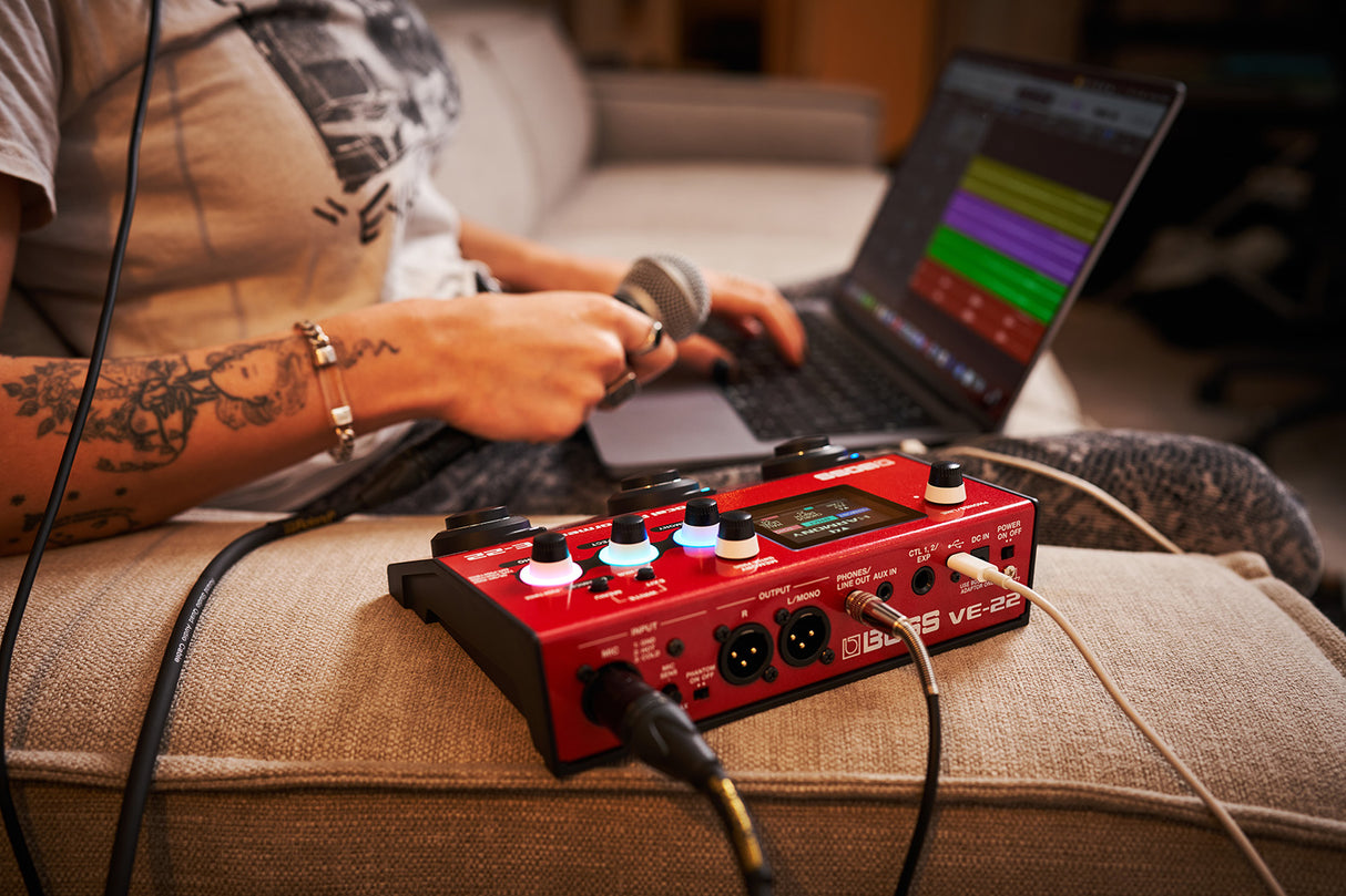 Boss VE-22 sångare