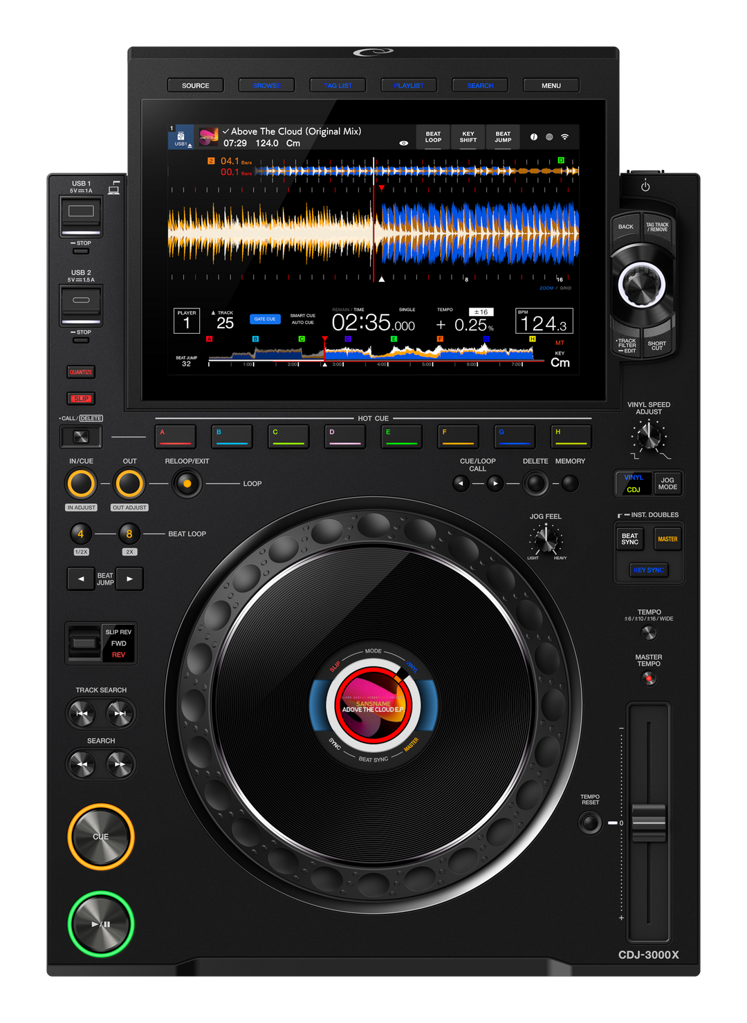 AlphaTheta CDJ-3000X & DJM-A9 Paket